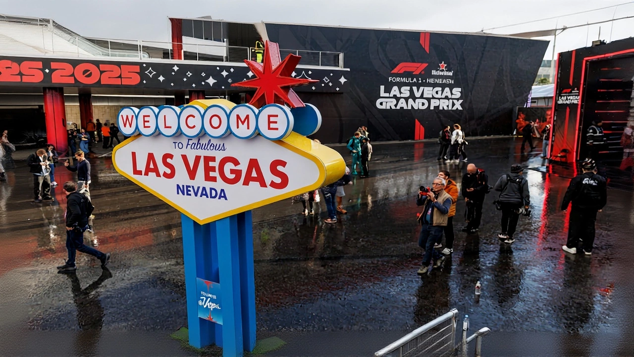 Rain Clears for Las Vegas F1 Grand Prix After Flooding Disrupts Practice, Dry Race Day Forecasted
