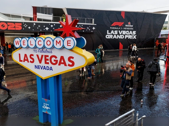 Rain Clears for Las Vegas F1 Grand Prix After Flooding Disrupts Practice, Dry Race Day Forecasted
